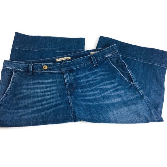 Lucky Brand Denim - Lucky Brand mid rise slim fit jean capris size 14